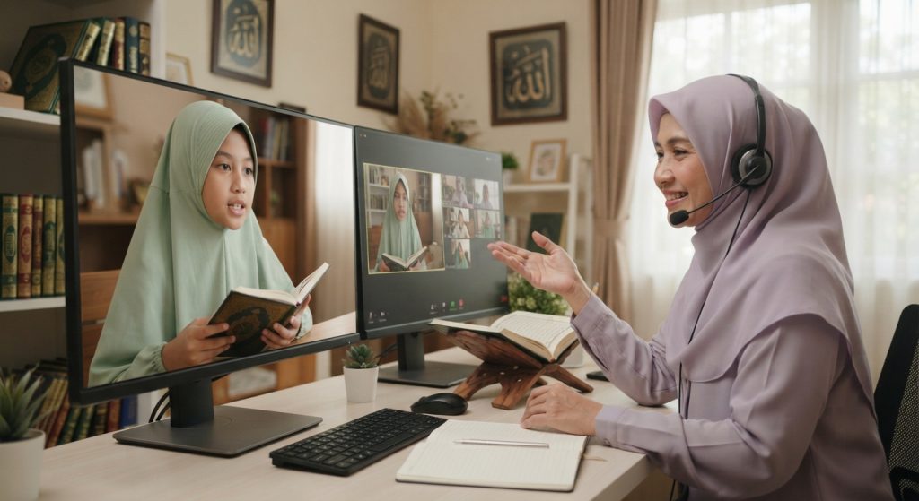 PRIVAT ZOOM PEREMPUAN USTADZAH